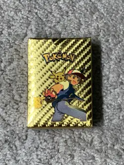 55 PCS Gold Foil Fan Art Cards Pack - VMAX GX TCG Rare, Collectible Gift Lot - Image 1