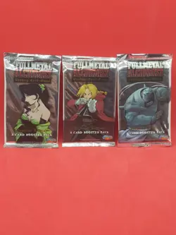 FullMetal Alchemist Trading Card Game - Booster Packs - Premier Edition x3 Packs - Image 1