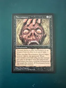 MtG Necromancy: Visions NM ACTUAL PHOTOS! - Image 1