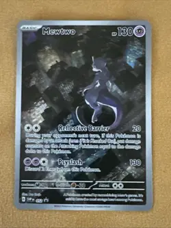Mewtwo 052 Sv: Scarlet & Violet Promo Cards Holo NM Condition - Image 1