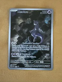Mewtwo 052 Sv: Scarlet & Violet Promo Cards Holo NM Condition - Image 2