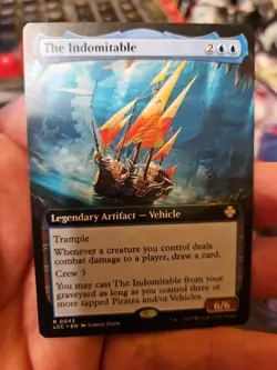 MTG - The Lost Caverns of Ixalan - The Indomitable (Extended Art) - NM - NF - Image 1