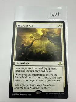 Sigarda's Aid Eldritch Moon MTG LP - Image 2