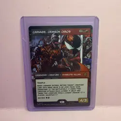 Carnage Crimson Chaos Borderless - N/M - Spider Man - MTG Magic The Gathering - Image 1