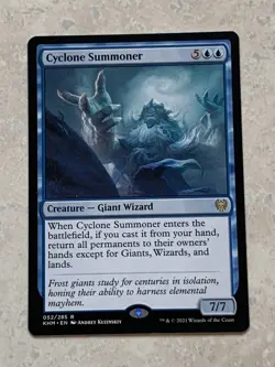 Cyclone Summoner [Kaldheim] KHM Pack Fresh DDcards Magic The Gathering Mtg - Image 1