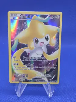 Pokemon XY Promo Jirachi XY112 Black Star Promo Holo Foil LP - Image 1