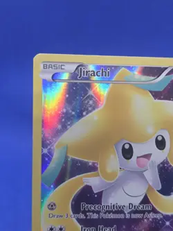 Pokemon XY Promo Jirachi XY112 Black Star Promo Holo Foil LP - Image 3