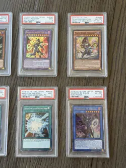 PSA 9/8 Yugioh Lot - Dark Magician/Gandora - Image 2