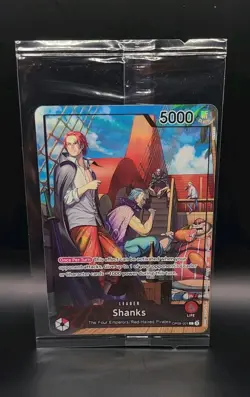 [NM] Shanks OP09-001 Alt Art Leader PSA Magazine One Piece Promo SEALED - Image 1
