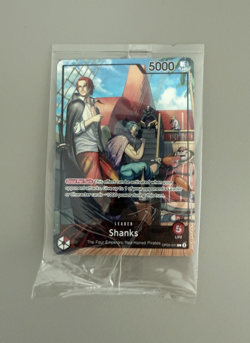 Shanks OP09-001 2025 PSA Magazine Promo One Piece SEALED NM Near Mint - Image 1