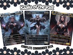 MTG Kaalia of the Vast Commander Deck | 100-Card+Tokens Premium Proxy EDH Set - Image 1