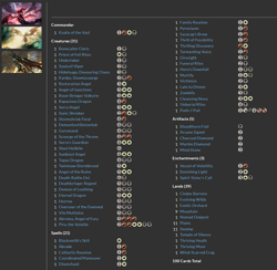 Kaalia, of the Vast MTG EDH Commander Deck, Reanimator Theme! - Image 2