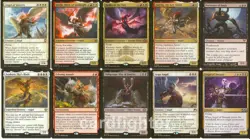 Custom Kaalia of the Vast Commander EDH Deck - Angel Dragon Demon - MTG Magic - Image 1