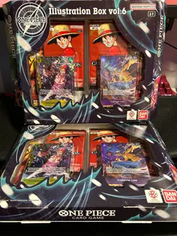 One Piece Card Game Illustration Box Vol. 6 Lot Of 2 - Image 1