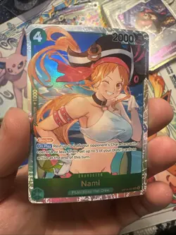 Nami OP14-031 (SR) The Azure Sea’s Seven One Piece TCG English Super Rare - Image 1