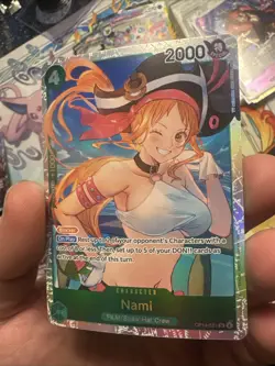 Nami OP14-031 (SR) The Azure Sea’s Seven One Piece TCG English Super Rare - Image 3