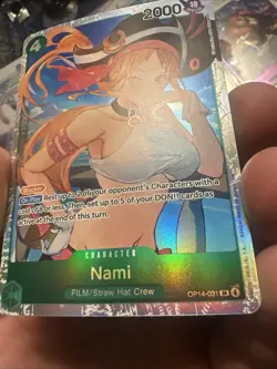 Nami OP14-031 (SR) The Azure Sea’s Seven One Piece TCG English Super Rare - Image 4