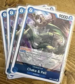 One Piece The Azure Sea’s Seven OP14-EB04 Chaka & Pell EB04-023 (x4 playset) - Image 1