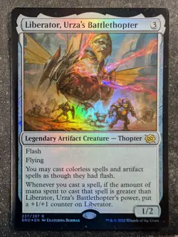 Liberator, Urza's Battlethopter - Foil - The Brothers War (MTG) - Image 1