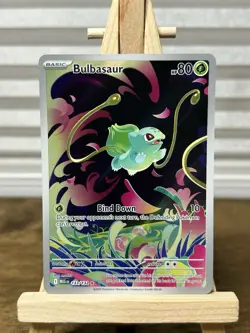 Bulbasaur 133/132 and Ivysaur 134/132 IR Set Mega Evolution Pokemon TCG English - Image 2