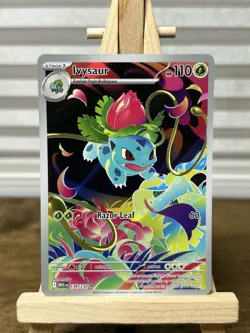 Bulbasaur 133/132 and Ivysaur 134/132 IR Set Mega Evolution Pokemon TCG English - Image 4
