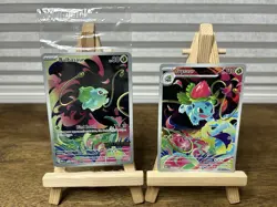 Bulbasaur 133/132 Sealed and Ivysaur 134/132 IR Set Mega Evolution Pokemon TCG - Image 1
