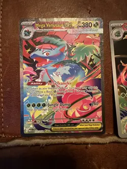 Pokemon TCG Mega Venusaur EX 177/132 SIR, Ivysaur 134/132 and Bulbasaur 133/132 - Image 2