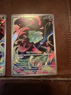 Pokemon TCG Mega Venusaur EX 177/132 SIR, Ivysaur 134/132 and Bulbasaur 133/132 - Image 4