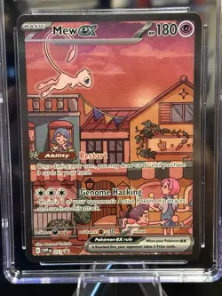 Mew ex Pokemon 2023 Black Star Promo 053 151 Ultra Premium Collection CGC 9.5 - Image 2