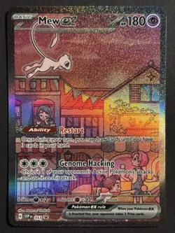 Mew ex 053 Pokemon 151 Ultra Premium Collection Black Star Promo Alt Art NM - Image 1