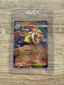 Mega Charizard Y EX 022/217 Pokemon TCG Ascended Heroes Fresh Pack Pull NM+ - Image 1