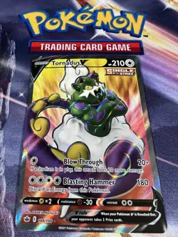 Tornadus V 184/198 Swsh06: Chilling Reign Full Art Holo Pokemon TCG NM - Image 1