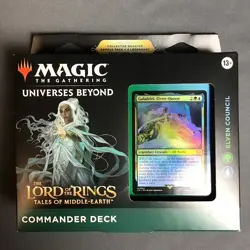 MTG Magic The Gathering LOTR Elven Council Commander Deck + BONUS Promo Cards! - Image 3