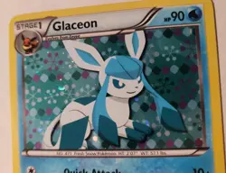 Pokemon Glaceon BW90 Black and White Holo Black Star Promo Light Play See Pics - Image 4