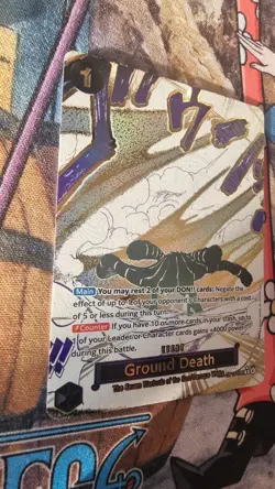 One Piece CCG Ground Death (Alternate Art) OP14-096 R Manga Event English - Image 3