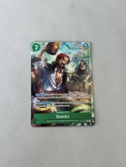 One Piece TCG OP14-027 Shanks AA Alt Art Card Game CCG ENGLISH - Image 1