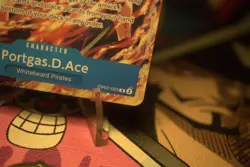 ONE PIECE TCG PORTGAS D. ACE RARE 3RD ANNIVERSARY PROMO ALT ART OP07-053 NM - Image 5