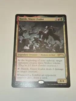 MTG Hansk, Slayer Zealot Universes Within (SLX) 0022 Regular Mythic - Image 1