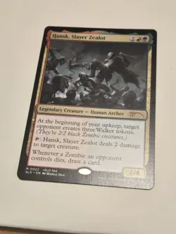 MTG Hansk, Slayer Zealot Universes Within (SLX) 0022 Regular Mythic - Image 4