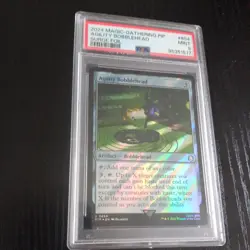 Fallout MTG Agility Bobblehead Universes Beyond: Fallout SURGE FOIL PSA 9 - Image 1