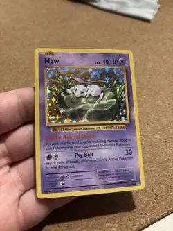 Mew 53/108 Rara Holo XY Evolutions Rare Pokemon Card Light Played Good - Image 2
