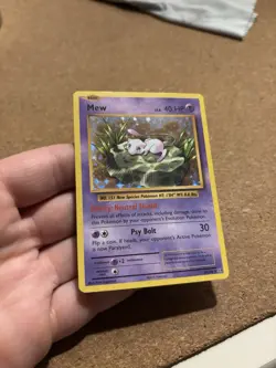 Mew 53/108 Rara Holo XY Evolutions Rare Pokemon Card Light Played Good - Image 4