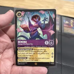 Disney Lorcana Whispers in the Well - Demona Scourge of the Wyvern Clan 55/204 - Image 1