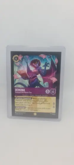 Disney Lorcana Whispers In The Well. Demona Scourge of the Wyvern Clan 55/204. - Image 1