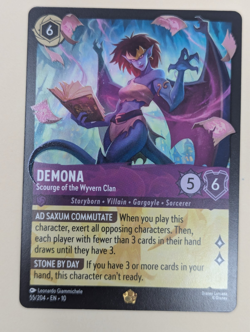 Demona - Scourge of the Wyvern Clan 55/204 | Disney Lorcana Whispers in the Well - Image 1