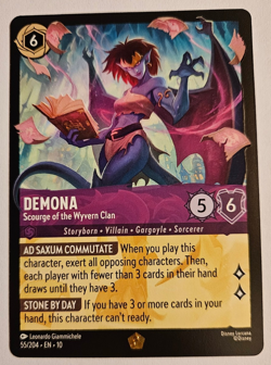 Demona - Scourge of the Wyvern Clan 55/204 | Disney Lorcana Whispers in the Well - Image 1