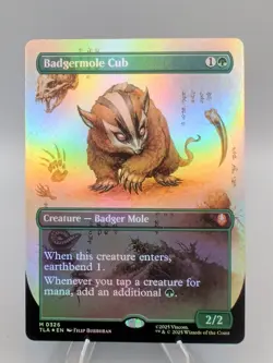 Badgermole Cub (Borderless) Avatar: The Last Airbender Foil - Image 1