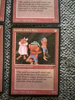 (x4) Magic The Gathering Kobolds Of Kher Keep Legends - Image 5