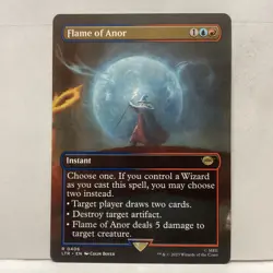 MTG Flame of Anor (Borderless) Magic: The Gathering LOTR Rare #0406 - Image 1