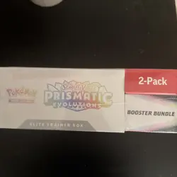 Pokemon TCG Prismatic Evolutions ETB Elite Trainer Box and Booster Bundle Costco - Image 2